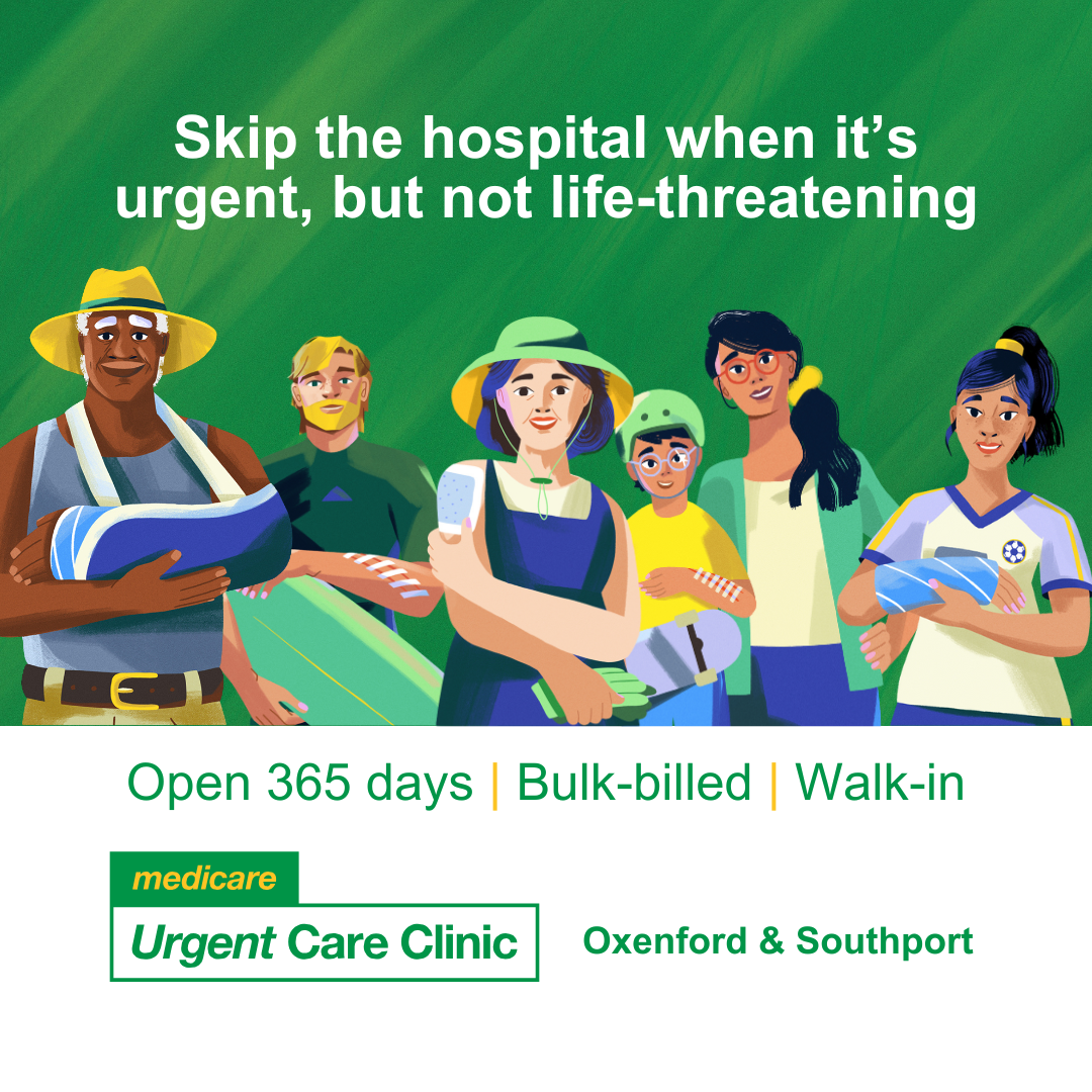 Medicare urgent care clinic gold coast primary health network