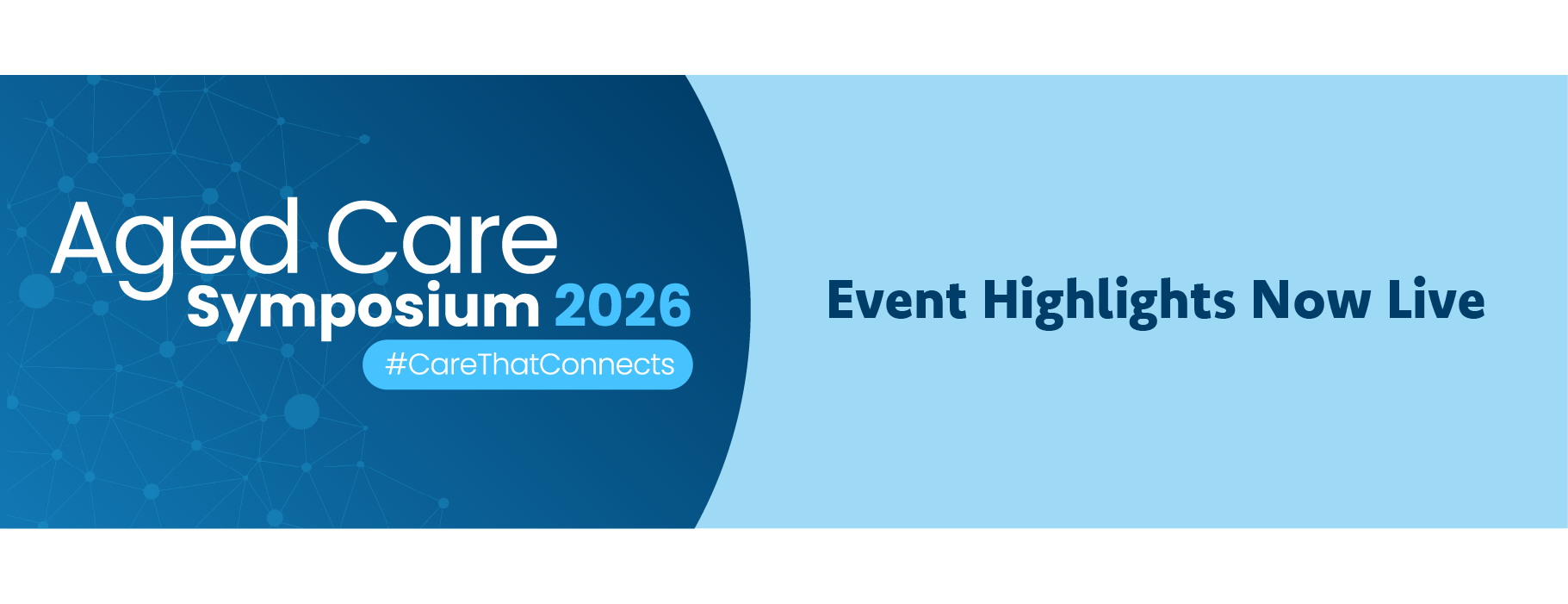 2026 Aged Care Symposium event highlights banner
