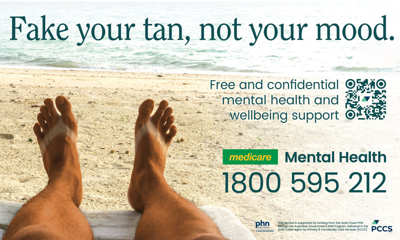 Medicare Mental Health Phone Service promotional campaign.